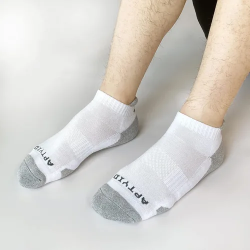 Miniatura 7 de APTYID Calcetines tobilleros acolchados para hombre (6 pares)