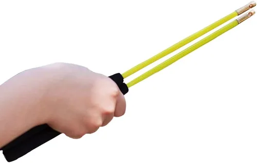 Miniatura 9 de DSJUGGLING Palos de diablo de fibra de vidrio/palillos chinos Yoyo Diábolo con juego de cuerdas Pro Slide (amarillo, 14 pulgadas)