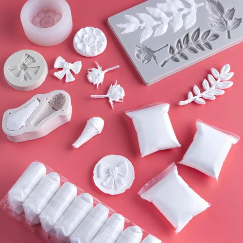 Miniatura 5 de Arcilla Blanca de Secado al Aire para Niños - 36 Arcillas Airdry Empaquetadas Individualmente para Artes y Manualidades - Espuma de Cosplay Suave