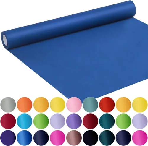 Miniatura 20 de SMART&CASUAL Papel de regalo negro de 17.8 x 760 pulgadas (63 pies) de papel kraft para regalo, tablón de anuncios, ramos, flores, niños, embalaje