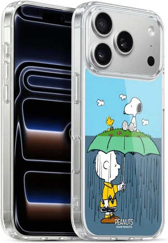 Miniatura 198 de Head Case Designs Funda de gel con licencia oficial de Peanuts Snoopy & Woodstock Halfs and Laughs [protección de grado militar] compatible