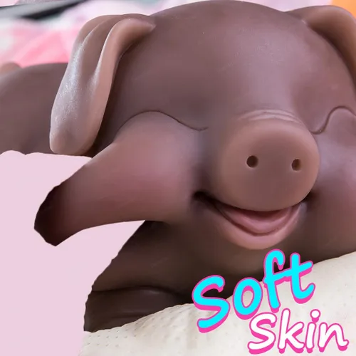 Miniatura 3 de Muñeca sexual realista para hombres, masturbador masculino de cerdo con vaginal apretado y anal profundo, juguete sexual de tamaño completo, lindo