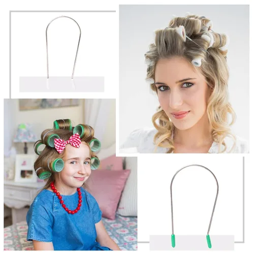 Miniatura 7 de Vin Beauty Kit de repuesto de clips para rizadores en caliente, 16 piezas de clips de rodillo caliente para rodillos eléctricos, pasadores