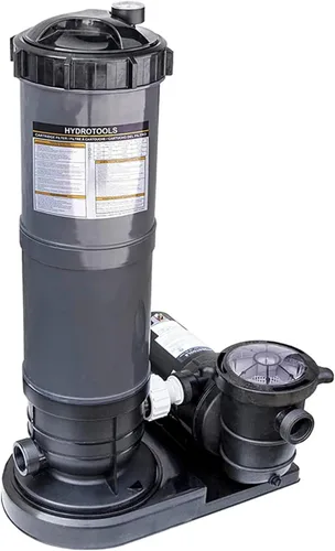 Miniatura 15 de Swimline Hydrotools - Sistema de filtro de cartucho para piscinas sobre tierra, 8 pies cuadrados con bomba de 0.3 THP, para piscinas de hasta 9000
