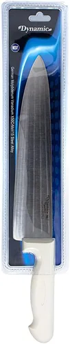 Miniatura 2 de Dynamic Pro-Grip Santoprene, Cuchillo de chef Softgrip de 10 pulgadas, blanco, grande