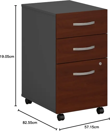 Miniatura 7 de Serie C 3 cajonera, Madera