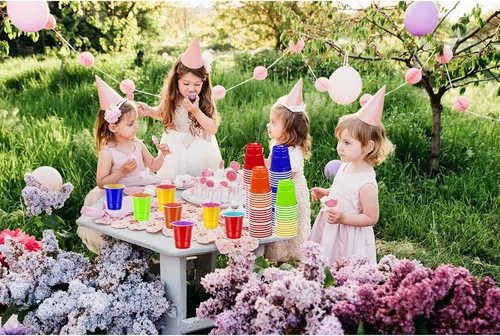 Miniatura 6 de 500 piezas vasos de chupito de 2 onzas de colores surtidos, vasos de chupito coloridos de plástico neón para beber, degustaciones servidas