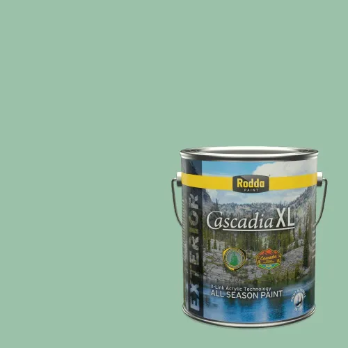 Miniatura 168 de Rodda Paint CASCADIA XL - Pintura satinada e imprimación para exteriores en uno, cuarto de galón, Aimee