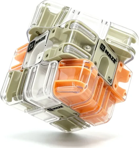 Laberinto 3D Puzzles Laberinto Cubo Conciencia Espacial Entrenamiento Cerebral Juego Educativo de Enfoque Regalo para Adultos Adolescentes