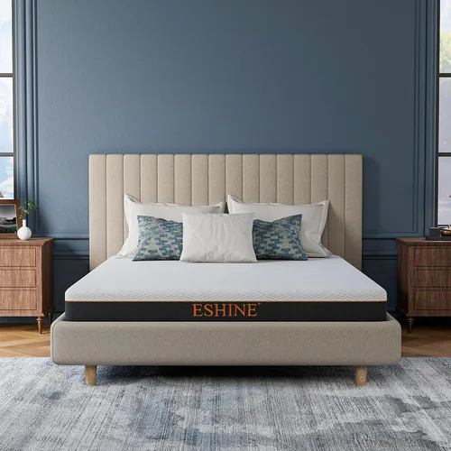 Miniatura 10 de Eshine - Colchón Twin XL para alivio del dolor de espalda, de 8 pulgadas de espuma viscoelástica con gel de enfriamiento - Fabricado en EE.UU.
