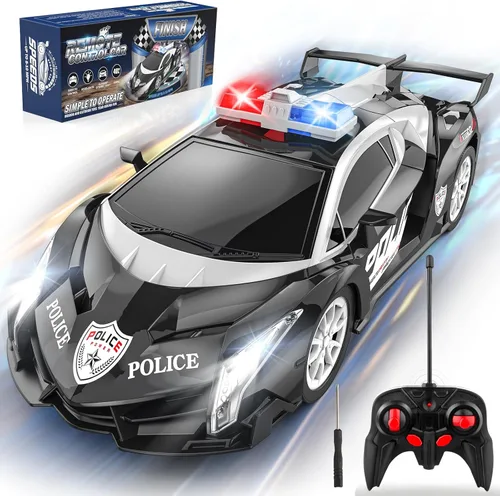 Miniatura 12 de Growsland Auto a control remoto para niñas, 1:18, color rosa, autos RC juguetes para niñas, vehículo eléctrico de juguete auto de carreras