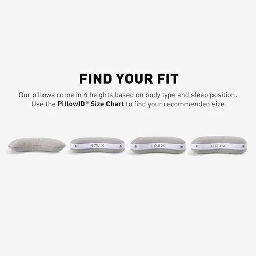Miniatura 10 de Bedgear Flow Cuddle - Almohada curvada – Tamaño 0.0 – Almohada transpirable para dormir de lado – Almohada de cama suave – Funda hipoalergénica