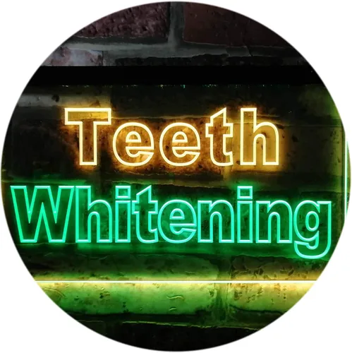 Miniatura 12 de ADVPRO Teeth Whitening Dentist Display Dual Color LED Neon Sign Blue & Red 24" x 16" st6s64-j0996-br