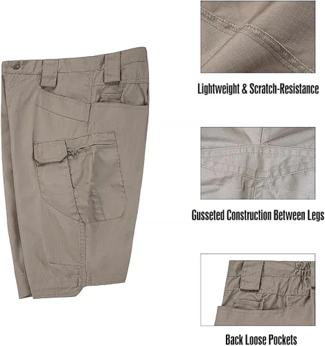 Miniatura 6 de AUTIWITUA Pantalones cortos cargo para hombre