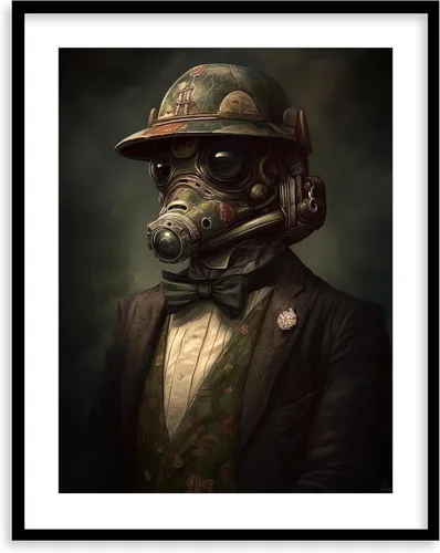 Miniatura 53 de Láminas de Arte de Retratos Victorianos de Star Wars - Impresión de Arte Fino Giclée Premium - Decoración de Pared Steampunk Estética, Póster Darth