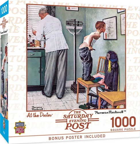 MasterPieces Rompecabezas de 1000 piezas para adultos, familia o jóvenes, at The Doctor - 25 x 25 pulgadas