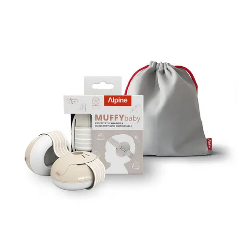 Miniatura 12 de Alpine Muffy Baby - Protección de oídos para bebés y niños pequeños de hasta 36 meses, certificado CE y ANSI, orejeras con reducción de ruido