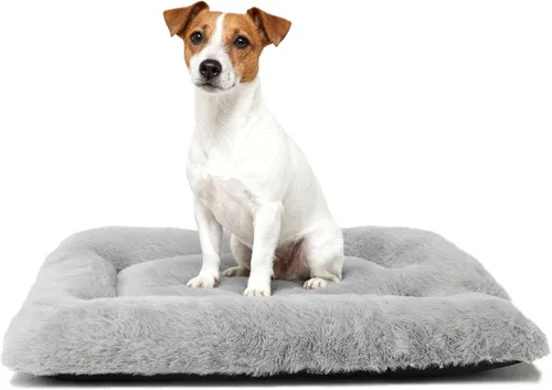 Miniatura 17 de Cama para Jaula de Perros Lavable para Perros XXS, de Lujo, de Piel Sintética Gruesa, Esponjosa, Cómoda, Almohadilla de Jaula Antideslizante, Tapete