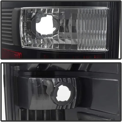 Miniatura 4 de AKKON - Para Ford F150 F-150 Camioneta Pickup Styleside Modelo 2004-2008, Faros Traseros LED Negros, Lámparas de Reemplazo de Freno Carcasa negra