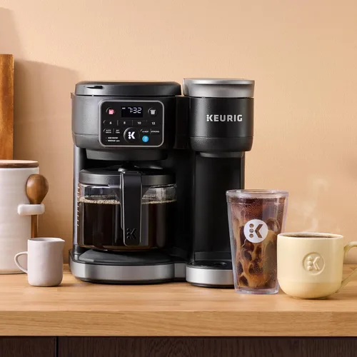 Miniatura 7 de Keurig K-Duo - Cafetera de una porción con cápsulas K-Cup y jarra, color negro