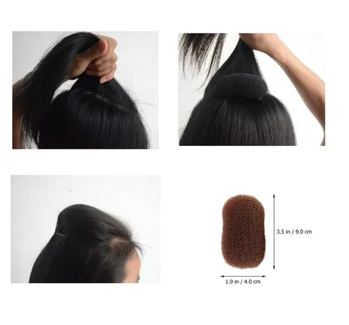 Miniatura 2 de Insertos de clip para el cabello, 2 piezas de herramientas de estilo de cabello, pinzas para el cabello, insertos de volumen para mujeres y niñas