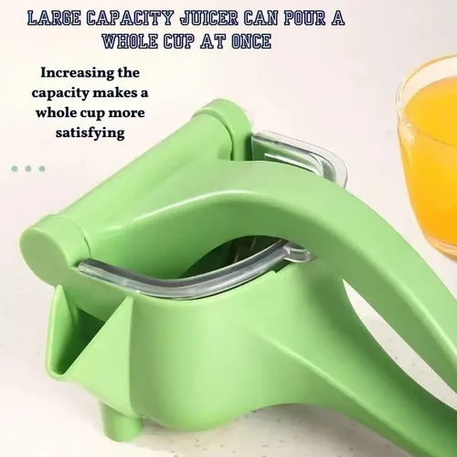 Miniatura 7 de Exprimidor manual de cítricos – Exprimidor manual de limón para naranja, lima, pomelo – Extractor de jugo resistente – Exprimidor de mano fácil