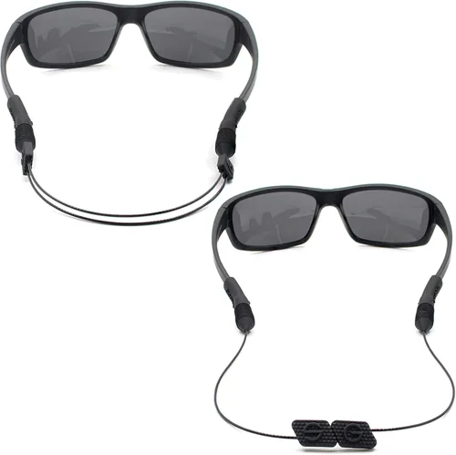 Miniatura 8 de Soporte de correa de cadena para gafas de ojos, correa para gafas de sol sin cola para hombres, correa para gafas