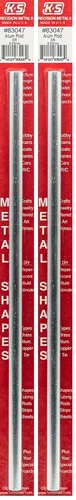 Miniatura 7 de K & S 83046 - Varilla redonda de aluminio, 5/16 pulgadas de diámetro exterior x 12 pulgadas de largo, 1 pieza, fabricada en los Estados Unidos