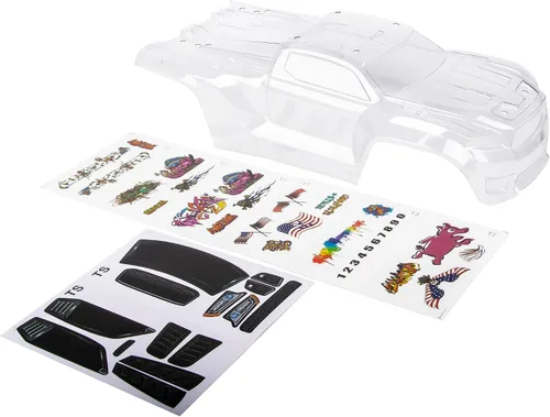 Miniatura 3 de Carrocería personalizada compatible con Sledge 6S 4WD 1/8 Truck Shell Cover (transparente sin pintar)