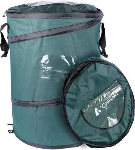 Miniatura 2 de Coghlan's - Cubo de reciclaje plegable y ligero – Cubo de residuos plegable para acampada, viajes y uso al aire libre – Durable, portátil y que Azul