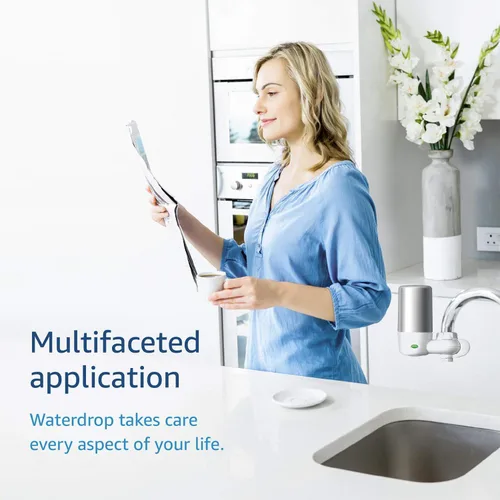 Miniatura 8 de Waterdrop 7027S Filtro de agua para grifo, repuesto para filtro Brita®, sistema de filtración de agua del grifo 36311, repuesto de filtro Brita®, 4