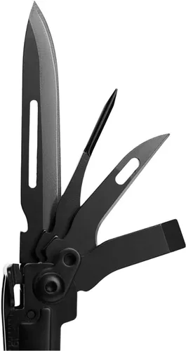 Miniatura 2 de Multiherramienta SOG PowerAccess versátil, ligera, de una mano, apta para el día a día, de bolsillo, de acero inoxidable para el campo 18 Negro