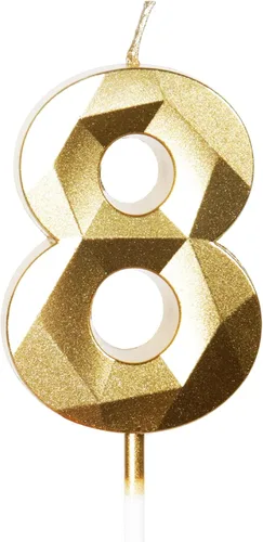 Miniatura 298 de Velas de cumpleaños número 15, velas número 15, velas de feliz cumpleaños de oro rosa para pastel, decoraciones de cobertura de pastel de diseño 3D