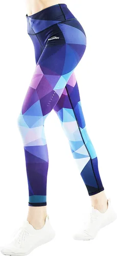 Miniatura 9 de COOLOMG Pantalones de yoga para mujer, mallas capri para correr, leggings de tiro bajo, entrenamiento, gimnasio con bolsillos ocultos