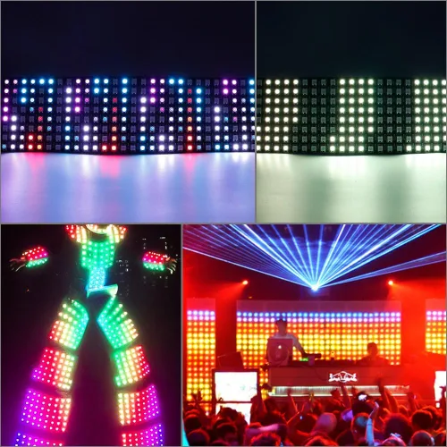 Miniatura 6 de WS2812B RGB LED Digital Flexible Panel de luz direccionable individualmente WS2812 8X8 16X16 8X32 Módulo LED Matriz Pantalla DC5V