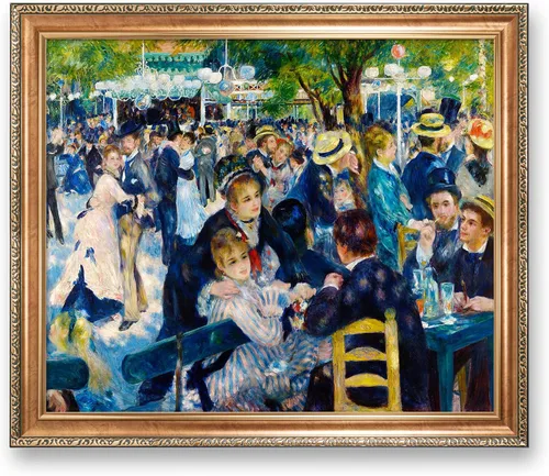 Miniatura 380 de A&T ARTWORK Campo de trigo con cipreses de Van Gogh Las reproducciones de arte clásico mundial, impresiones en lienzo giclée para decoración