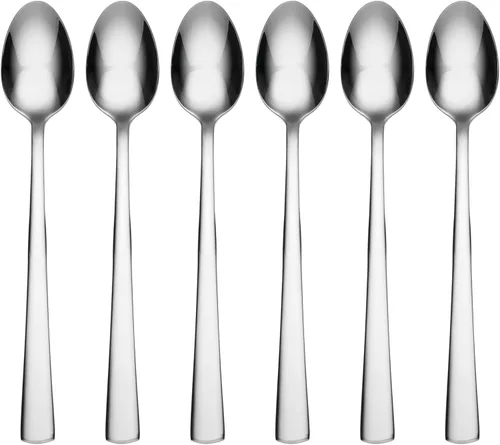 Miniatura 15 de Oneida H098006D Nocha Everyday Cucharas llenas cubiertas, juego de 6, 7 pulgadas de largo x 1.4 pulgadas de ancho