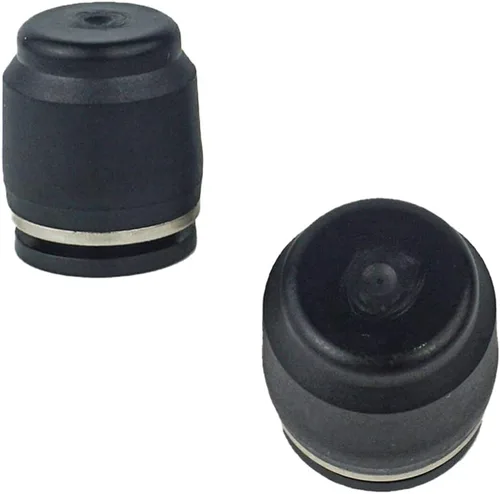Miniatura 2 de 10PCS 1/4 pulgada tubo OD tapón neumático Tapón de conexión, PPF-1/4 plástico empuje en conexión conexión
