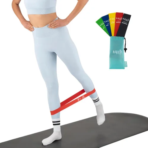 Miniatura 10 de Juego de bandas de resistencia para fitness, bandas elásticas para bandas de ejercicio, bandas de resistencia para entrenamiento en casa, bandas