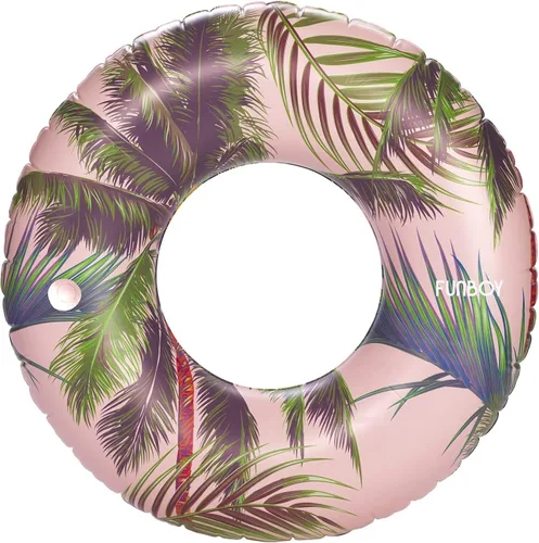 Miniatura 7 de FUNBOY Flotador tubular inflable tamaño gigante con diseño de conchas de sirena, estilo dona, flotador de piscina de lujo para fiestas de verano