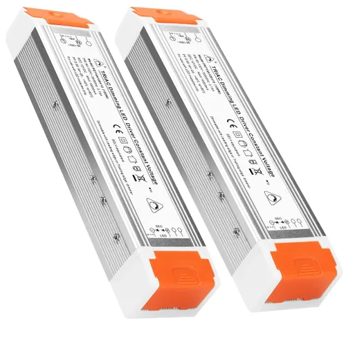 Controlador LED regulable de 120 W, 12 V, funcionamiento silencioso, universal, regulado, 12 V CC, fuente de alimentación regulable, transformador