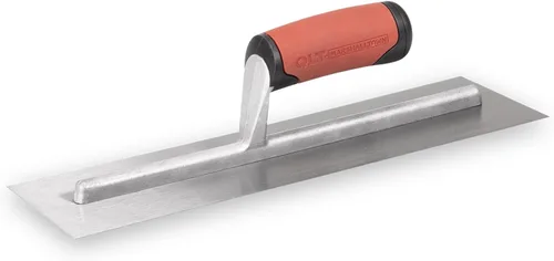 Miniatura 7 de MARSHALLTOWN QLT FT164 - Paleta de acabado de hormigón, hoja de acero al carbono de 16 x 4 pulgadas, mango de agarre suave