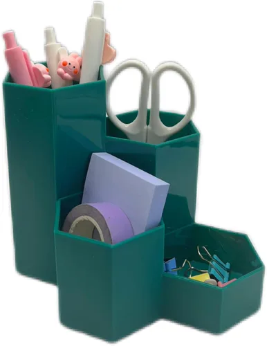 Miniatura 9 de Portalápices para organizador de escritorio, lindo soporte para bolígrafos, suministros de escritorio de oficina y accesorios para escritorio