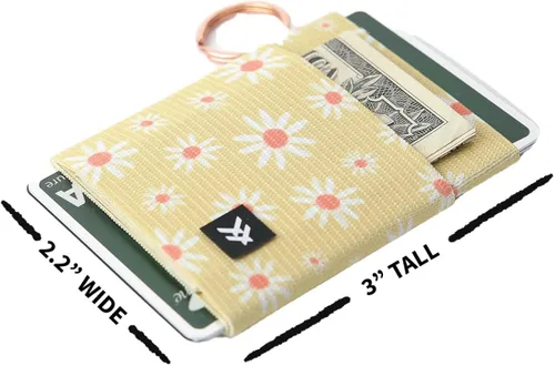 Miniatura 2 de Thread Wallets - Cartera minimalista delgada con bolsillo frontal para tarjetas de crédito