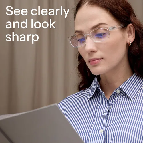Miniatura 4 de Gaoye 1.25 Gafas de lectura profesionales para todo el día, lectores de computadora con protección de luz azul, paquete económico Paquete A1-5