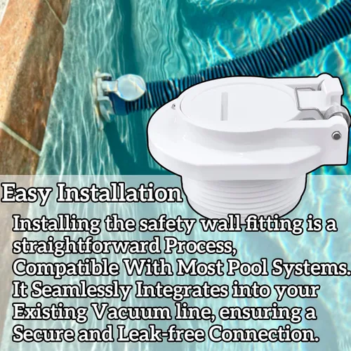 Miniatura 2 de Cerradura de cubierta de piscina, accesorio de pared de seguridad compatible con Hayward, Zo-diac, aspiradora de piscina Pen-tair, GW9530 Puerto