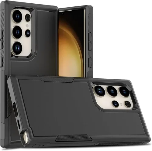 Miniatura 69 de Funda para Samsung Galaxy S22 Ultra - Funda protectora a prueba de golpes, fuerte y duradera, color negro