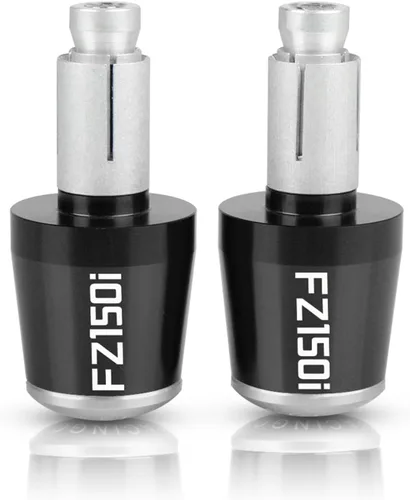 Miniatura 4 de 7/8 pulgadas 0.866 in empuñaduras de manillar de motocicleta extremos de la barra de mango tapa de extremo para Yamaha FZ150I FZ-150i 2013-2016 2017