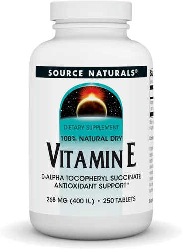 Miniatura 5 de Source Naturals Vitamina E, 400 iu Antioxidante soluble en grasa - 50 Tabletas