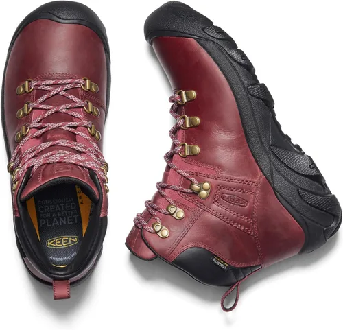 Miniatura 4 de KEEN Botas de senderismo impermeables de altura media para mujer, modelo Pyrenees